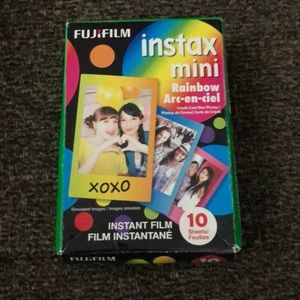 Fujifilm instax mini rainbow film